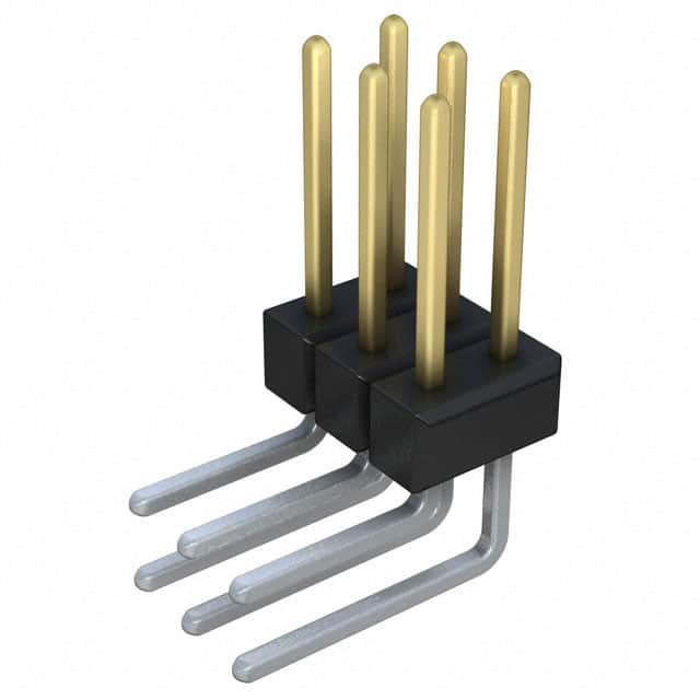PBC03DGBN Sullins Connector Solutions                                                                    CONN HEADER .100 DUAL R/A 6POS