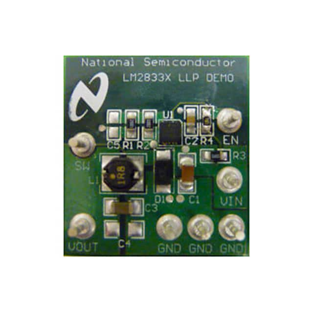 LM2833XSDEVAL Texas Instruments                                                                    BOARD EVAL LM2833 1.5MHZ 10LLP