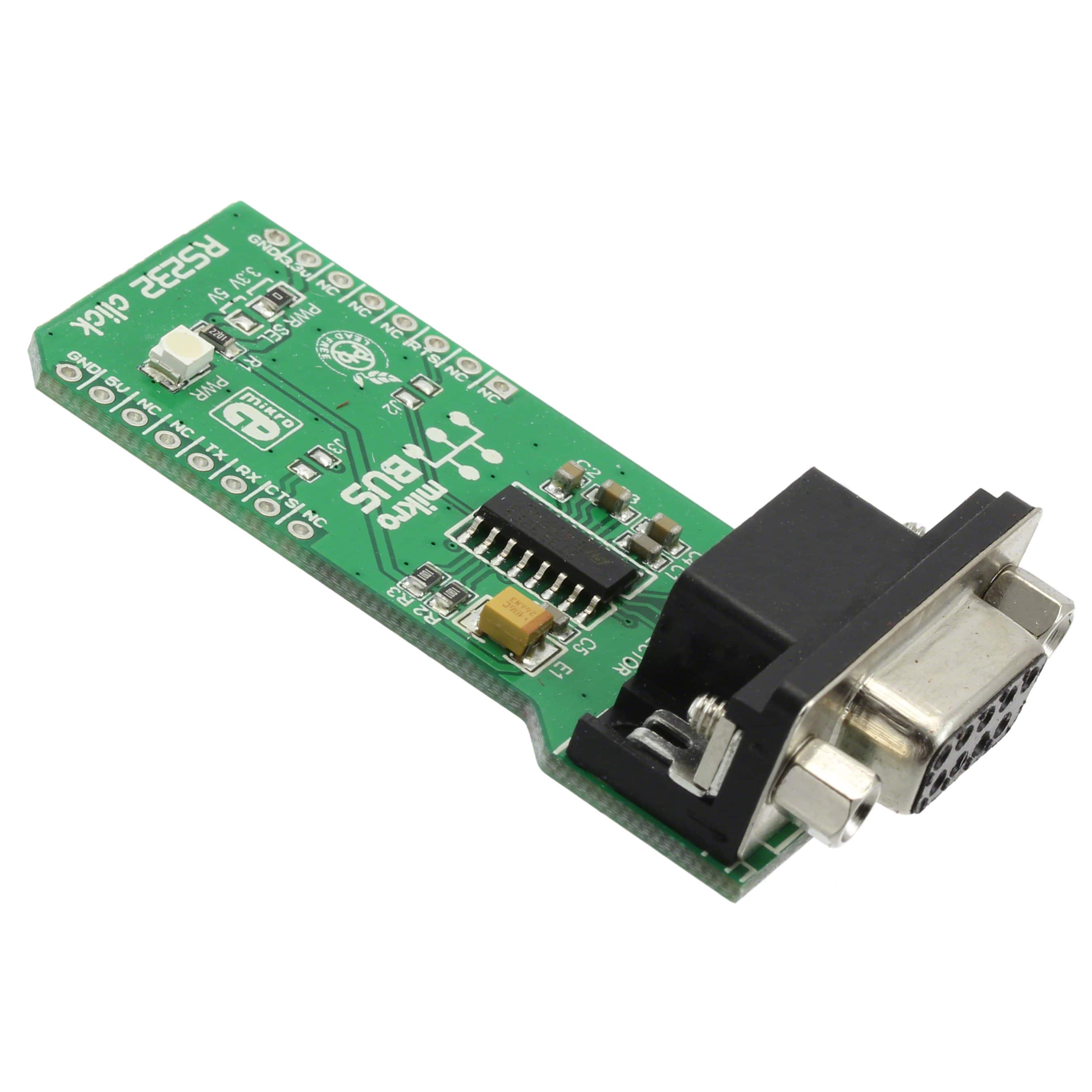 MIKROE-1582 MikroElektronika                                                                    BOARD COMM SERIAL RS232 CLICK