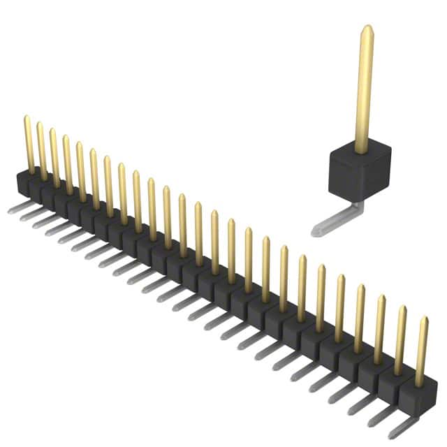 PBC25SGAN Sullins Connector Solutions                                                                    CONN HEADER .100 SINGL R/A 25POS