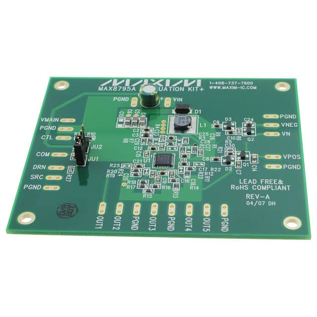 MAX8795AEVKIT+ Maxim Integrated                                                                    EVAL KIT FOR MAX8795A