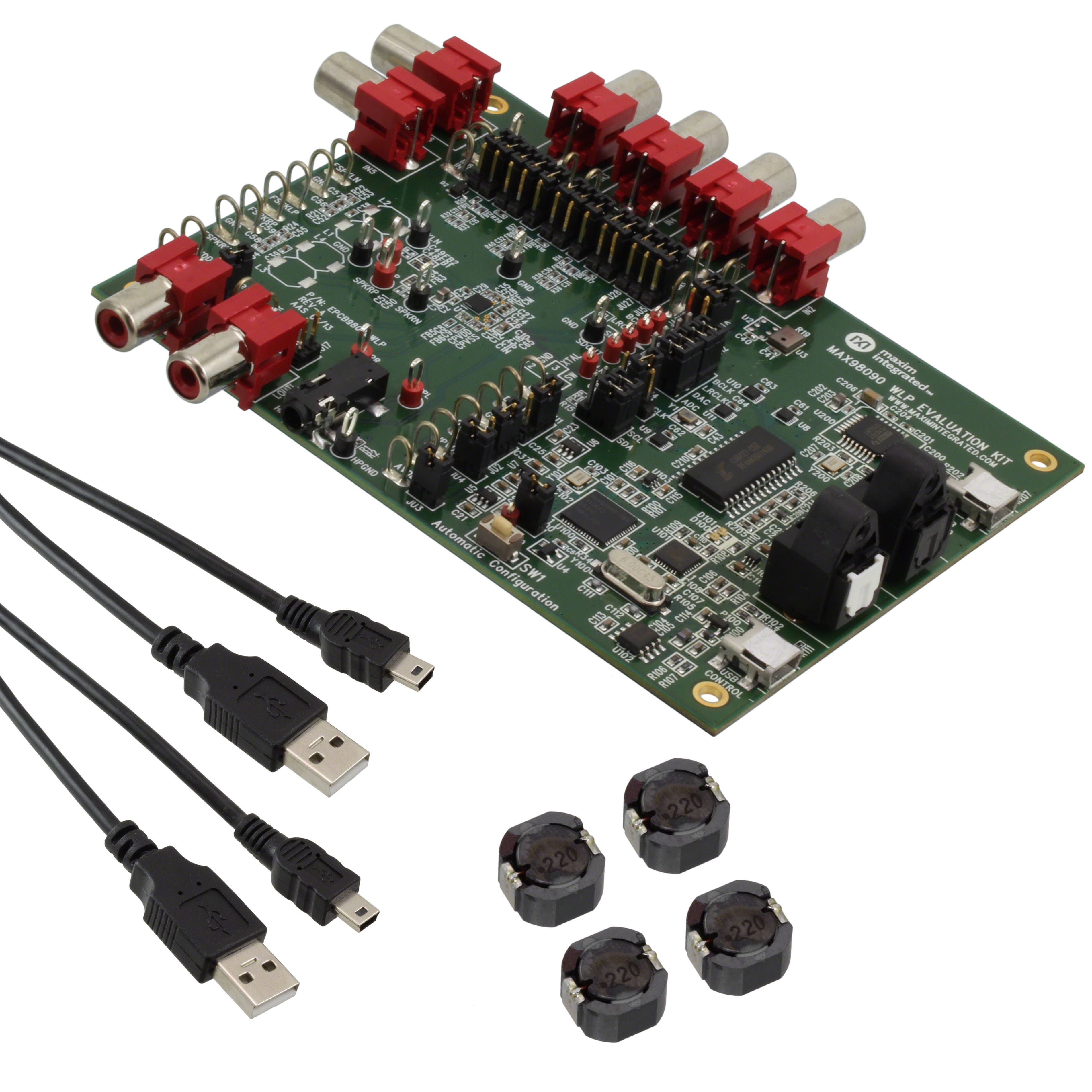 MAX98090EVKIT#WLP Maxim Integrated                                                                    BOARD EVAL FOR ULP STEREO CODEC