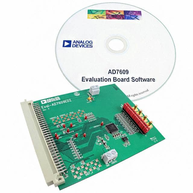 EVAL-AD7609EDZ Analog Devices Inc.                                                                    BOARD EVAL FOR AD7609