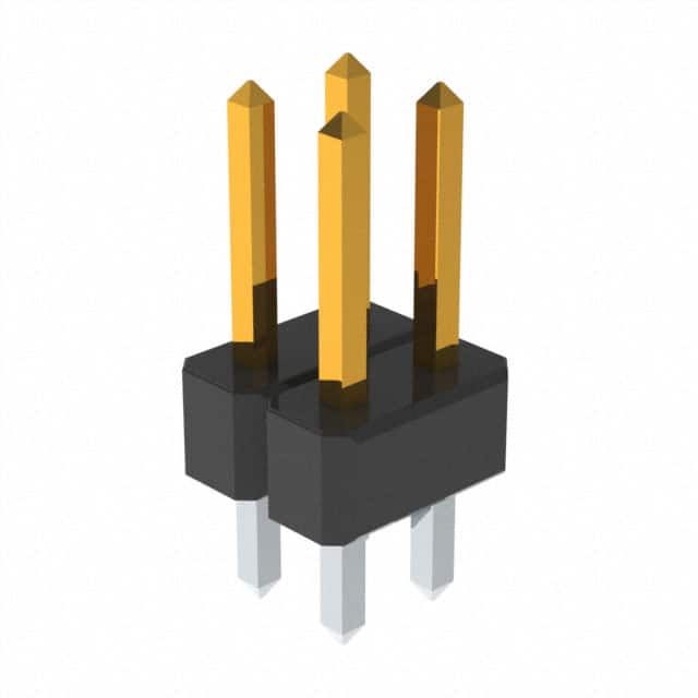 PBC02DAAN Sullins Connector Solutions                                                                    CONN HEADER .100 DUAL STR 4POS