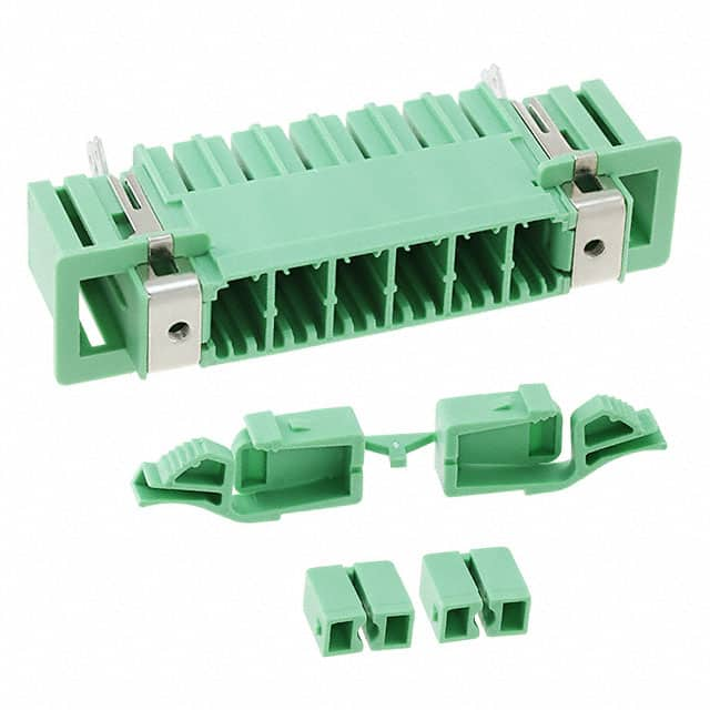 1716108 Phoenix Contact                                                                    TERM BLK HEADER 6POS GREEN