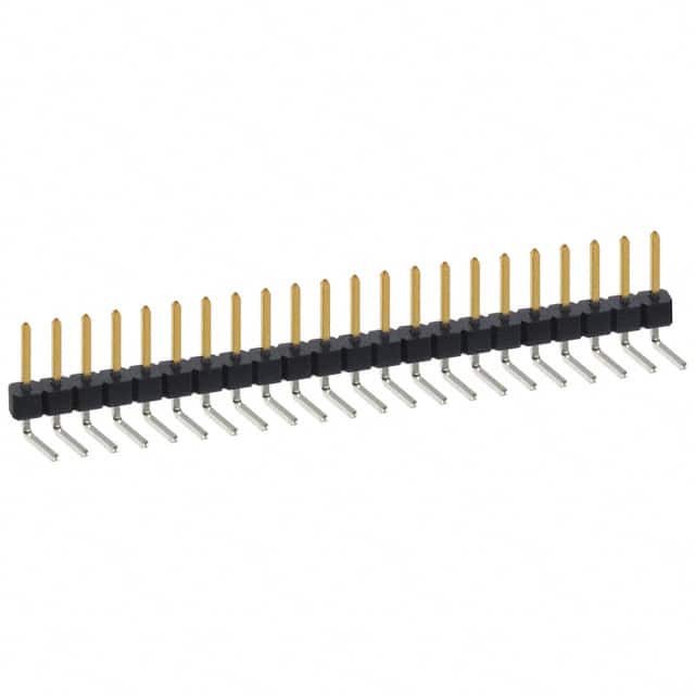PBC22SBBN Sullins Connector Solutions                                                                    CONN HEADER .100 SINGL R/A 22POS
