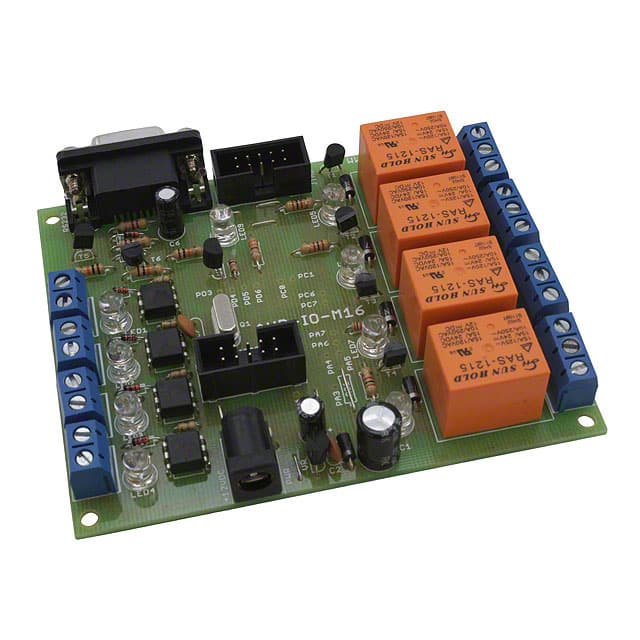 AVR-IO-M16 Olimex LTD                                                                    ATMEL AVR MAINS RELAY CNTRL BRD