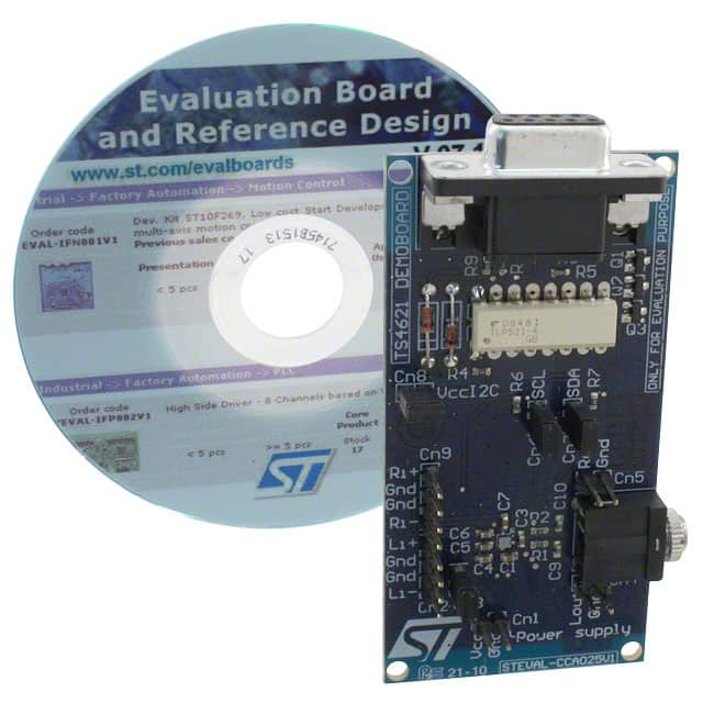 STEVAL-CCA025V1 STMicroelectronics                                                                    BOARD DEMO HEADPHONE TS4621