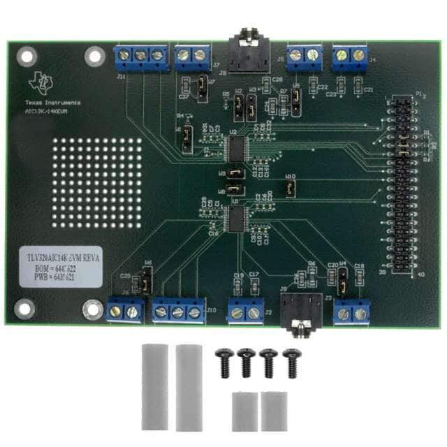 TLV320AIC14KEVM Texas Instruments                                                                    EVAL MODULE FOR TLV320AIC14K