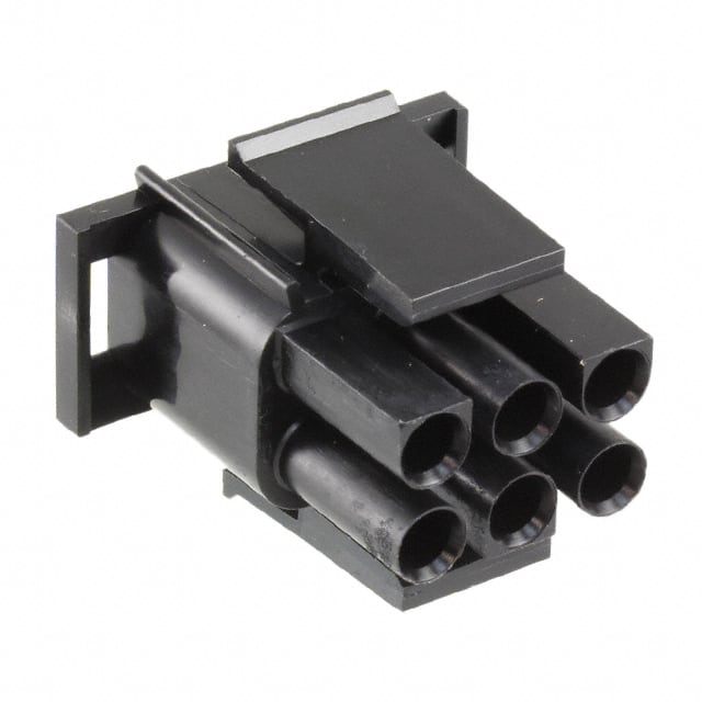 794535-1 TE Connectivity AMP Connectors                                                                    06P UMNL PLUG HSG 150C BLK