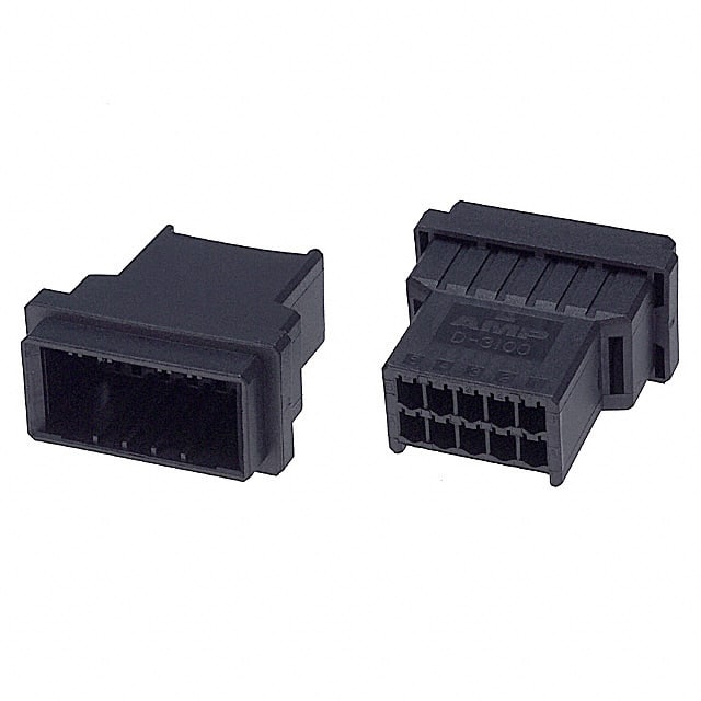 178964-5 TE Connectivity AMP Connectors                                                                    CONN HOUSING TAB 10POS DUAL FREE