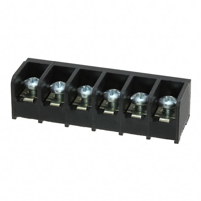 6PCV-06-007 TE Connectivity AMP Connectors                                                                    CONN BARRIER STRIP 6CIRC 0.375