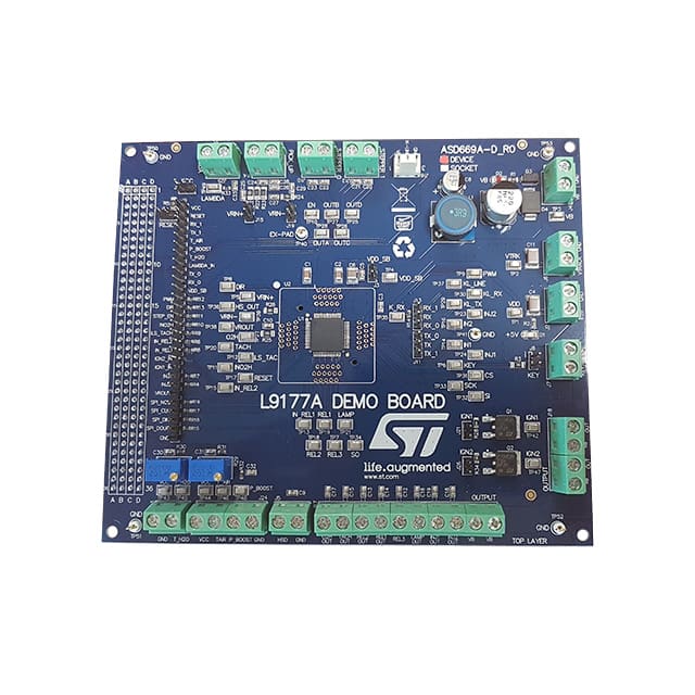 EVAL-L9177A STMicroelectronics                                                                    EVALUATION BOARD FOR L9177A