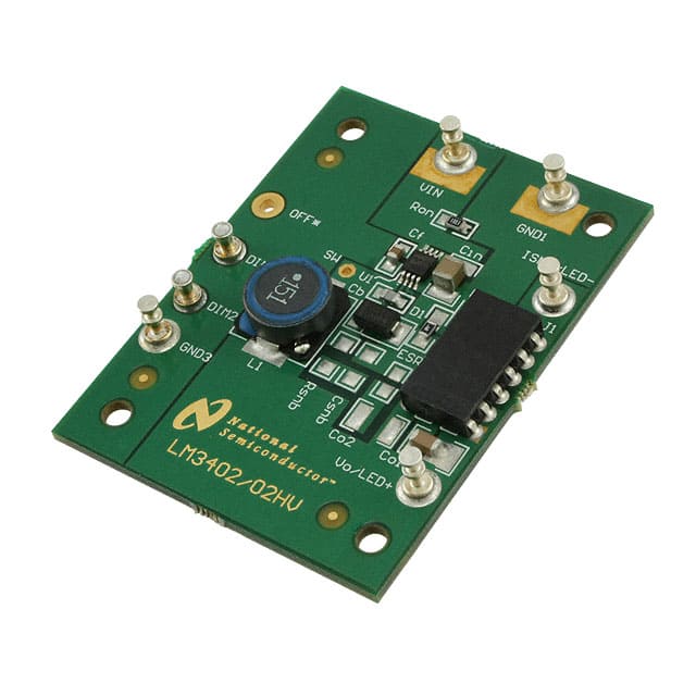 LM3402HVEVAL Texas Instruments                                                                    BOARD EVALUATION FOR LM3402HV