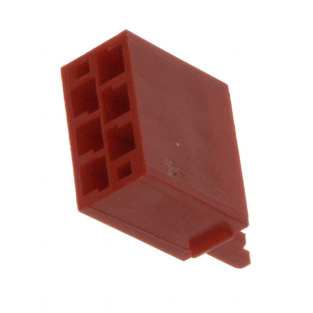 338095-6 TE Connectivity AMP Connectors                                                                    CONN HOUSING 6POS .050 RED