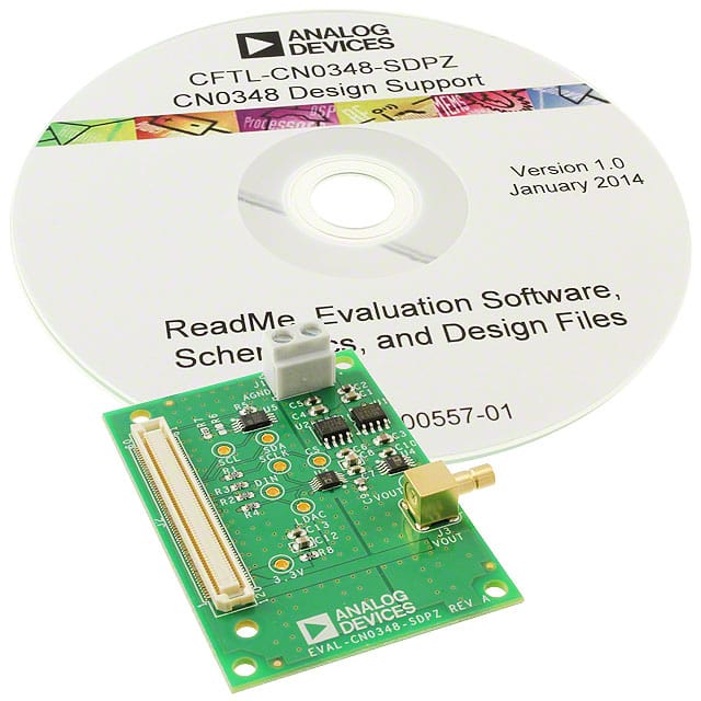 EVAL-CN0348-SDPZ Analog Devices Inc.                                                                    DEV BOARD DAC 16BIT