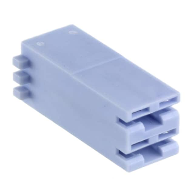 521204-5 TE Connectivity AMP Connectors                                                                    CONN RCPT HOUSING 0.25 2POS BLUE