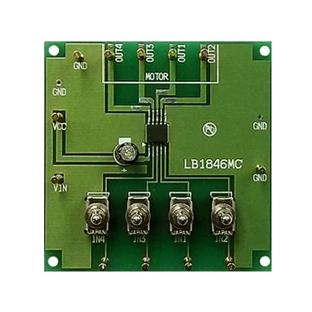 LB1846MCGEVB ON Semiconductor                                                                    EVAL BOARD BIDIR MOTOR DRIVER