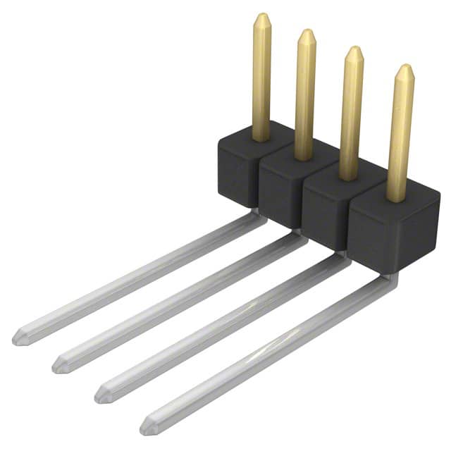 PBC04SBEN Sullins Connector Solutions                                                                    CONN HEADER .100 SINGL R/A 4POS