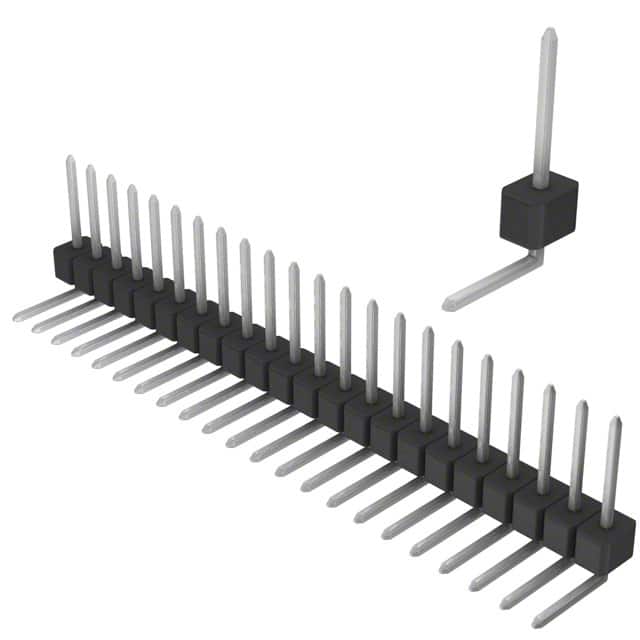 PEC22SGBN Sullins Connector Solutions                                                                    CONN HEADER .100 SINGL R/A 22POS
