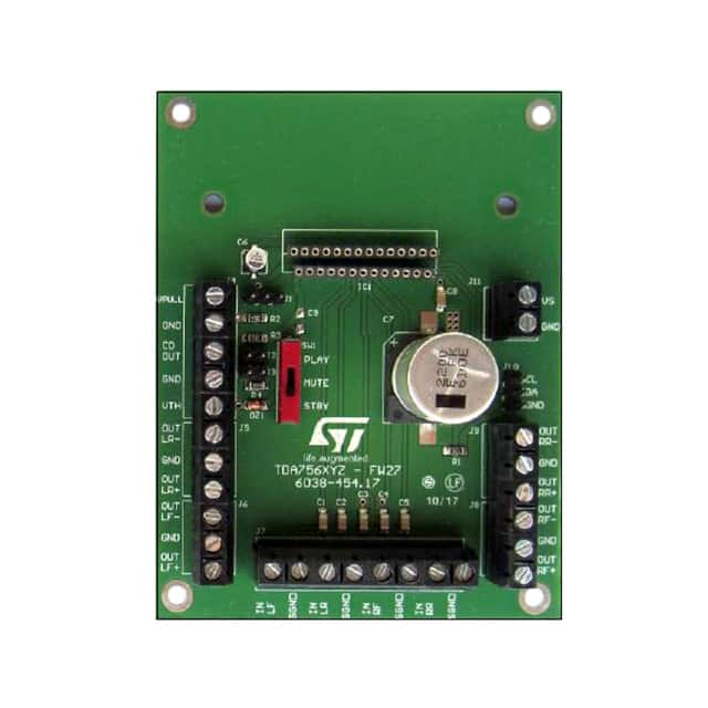 EVAL-TDA756X STMicroelectronics                                                                    EVAL-TDA756X EVALUATION BOARD FO