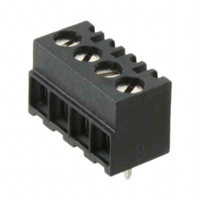 1776112-4 TE Connectivity AMP Connectors                                                                    TERM BLOCK 4POS SIDE ENTRY 3.5MM