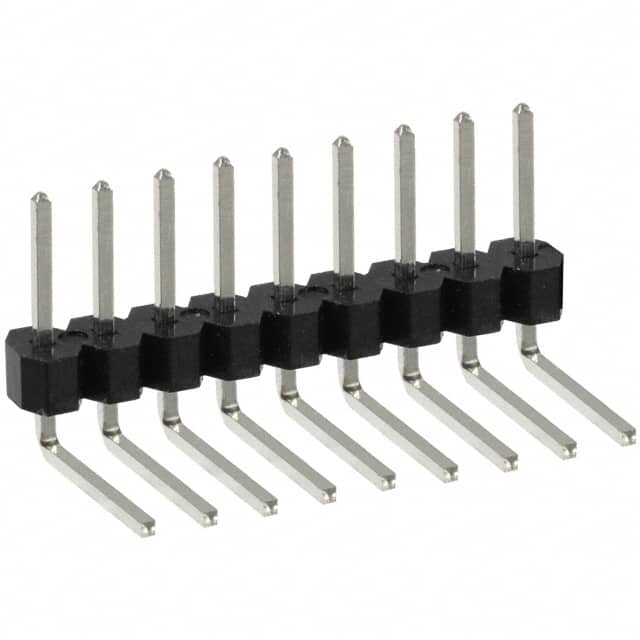 PEC09SBCN Sullins Connector Solutions                                                                    CONN HEADER .100 SINGL R/A 9POS