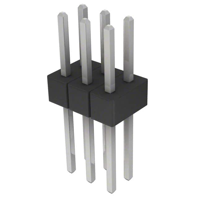 PEC03DACN Sullins Connector Solutions                                                                    CONN HEADER .100 DUAL STR 6POS