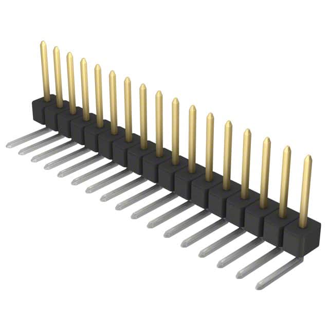PBC17SGBN Sullins Connector Solutions                                                                    CONN HEADER .100 SINGL R/A 17POS