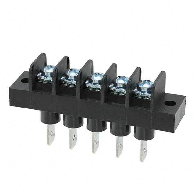 JC6-Q308-05 TE Connectivity AMP Connectors                                                                    CONN BARRIER STRIP 5CIRC 0.375