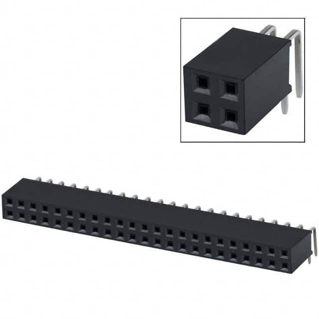 PPTC232LJBN Sullins Connector Solutions                                                                    CONN FEMALE 46POS DL .1