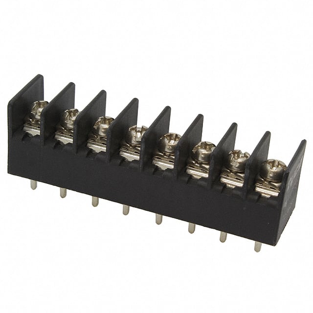 1546657-8 TE Connectivity AMP Connectors                                                                    CONN BARRIER STRIP 8CIRC 0.25