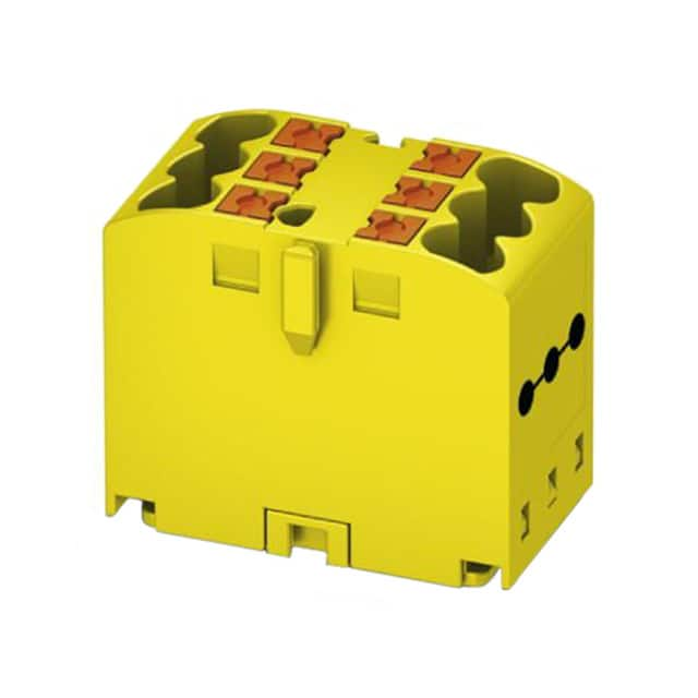 3273400 Phoenix Contact                                                                    DISTRIBUTION BLOCK YELLOW