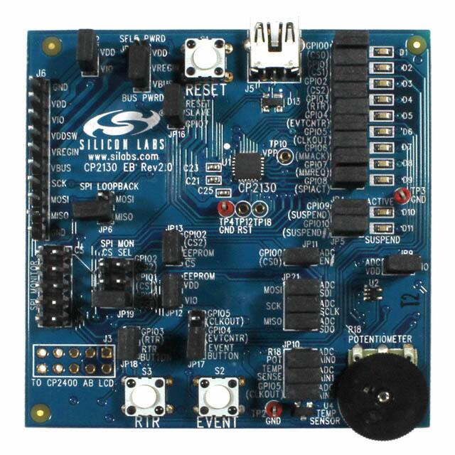 CP2130EK Silicon Labs                                                                    KIT EVALUATION CP2130