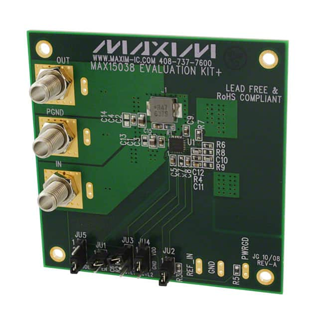 MAX15038EVKIT+ Maxim Integrated                                                                    EVALUATION KIT FOR MAX15038