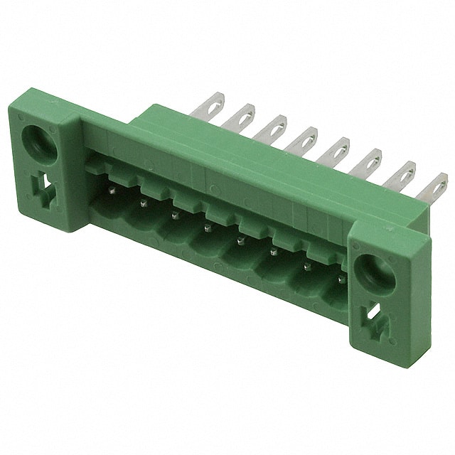 0707060 Phoenix Contact                                                                    TERM BLK HEADER 8POS GREEN