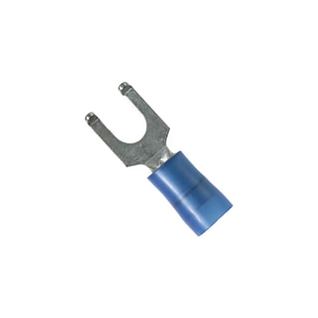 PN14-8FF-M Panduit Corp                                                                    CONN SPADE TERM 14-16AWG #8 BLU