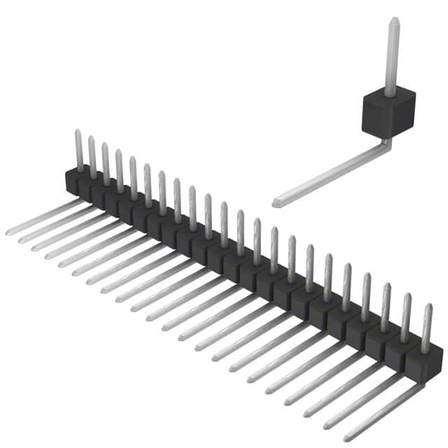 PEC22SBDN Sullins Connector Solutions                                                                    CONN HEADER .100 SINGL R/A 22POS