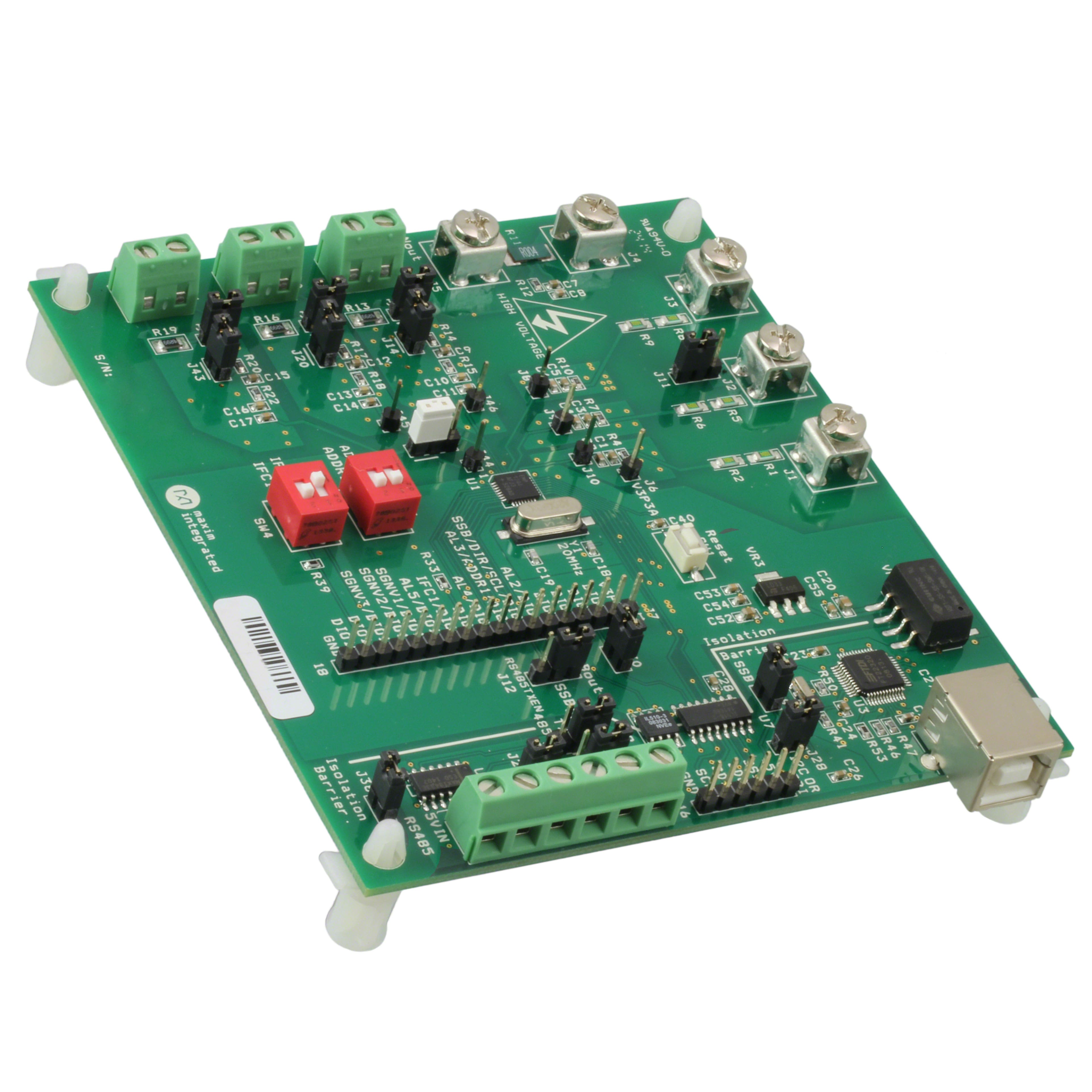 MAX78630+PPMEVK1# Maxim Integrated                                                                    EV KIT FOR POLY-PHASE MONITORING