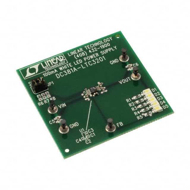 DC381A Linear Technology/Analog Devices                                                                    BOARD EVAL FOR LTC3201EMS