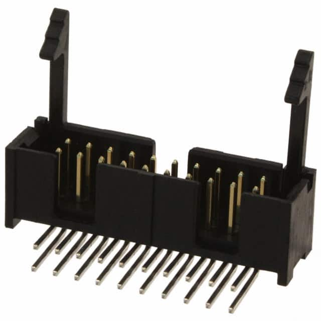 104130-4 TE Connectivity AMP Connectors                                                                    CONN HEADER LOPRO R/A .100 20POS