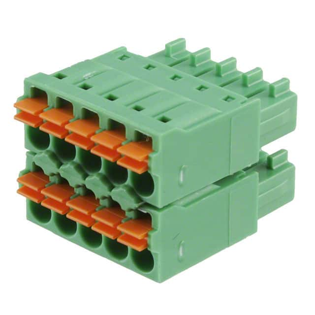 1738830 Phoenix Contact                                                                    TERM BLOCK PLUG 10POS STR 3.5MM