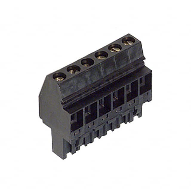 1553110000 Weidmuller                                                                    TERM BLOCK PLUG 6POS 5.08MM