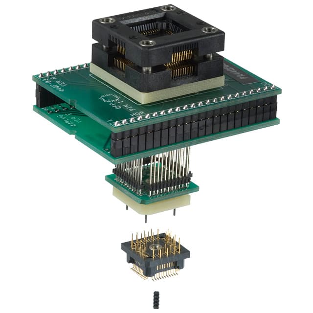 PA44QF03-44QF Logical Systems Inc.                                                                    ADAPTER 44-TQFP TO 44-QFP