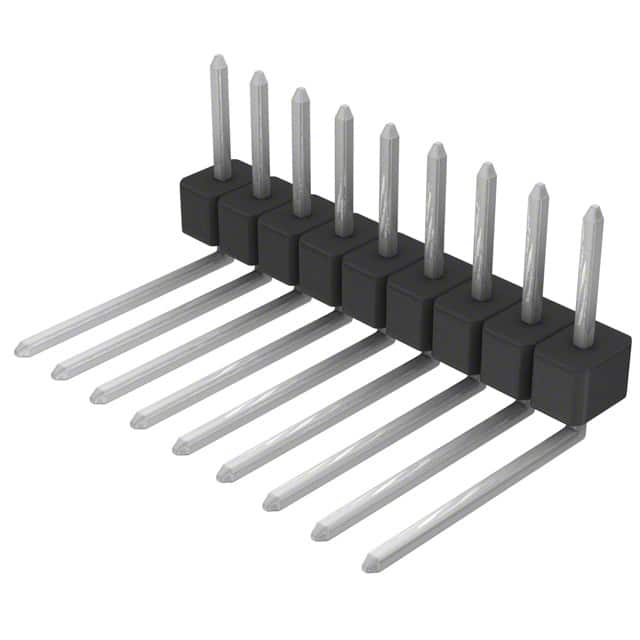 PEC09SBDN Sullins Connector Solutions                                                                    CONN HEADER .100 SINGL R/A 9POS