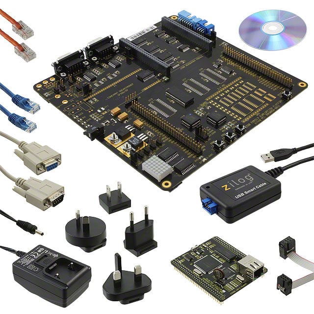 EZ80F910300ZCOG Zilog                                                                    KIT DEV FOR EZ80F91 W/C-COMPILER