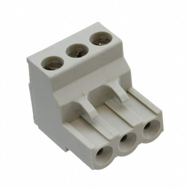 1546208-3 TE Connectivity AMP Connectors                                                                    TERM BLOCK PLUG 3POS STR 5MM