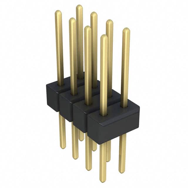 PBC04DFBN Sullins Connector Solutions                                                                    CONN HEADER .100 DUAL STR 8POS