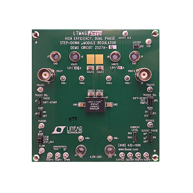 DC2527A-A Linear Technology/Analog Devices                                                                    LTM4662 DEMO BOARD 4.5V = VIN =