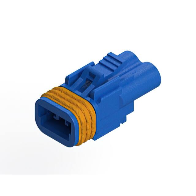 572-002-000-400 EDAC Inc.                                                                    2 PIN RECEPTACLE (BLUE)